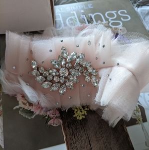 Mamie and James Bridal Garter
